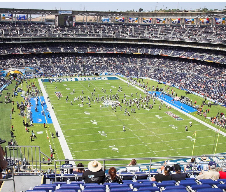 Qualcomm Stadium - history