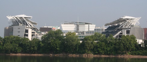 Exterior view of Paul Brown Stadium