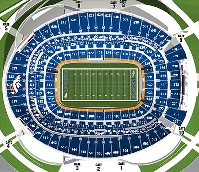 Air Force Academy Football Stadium Seating Chart
