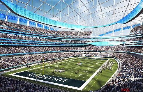 Future home of the Los Angeles Rams