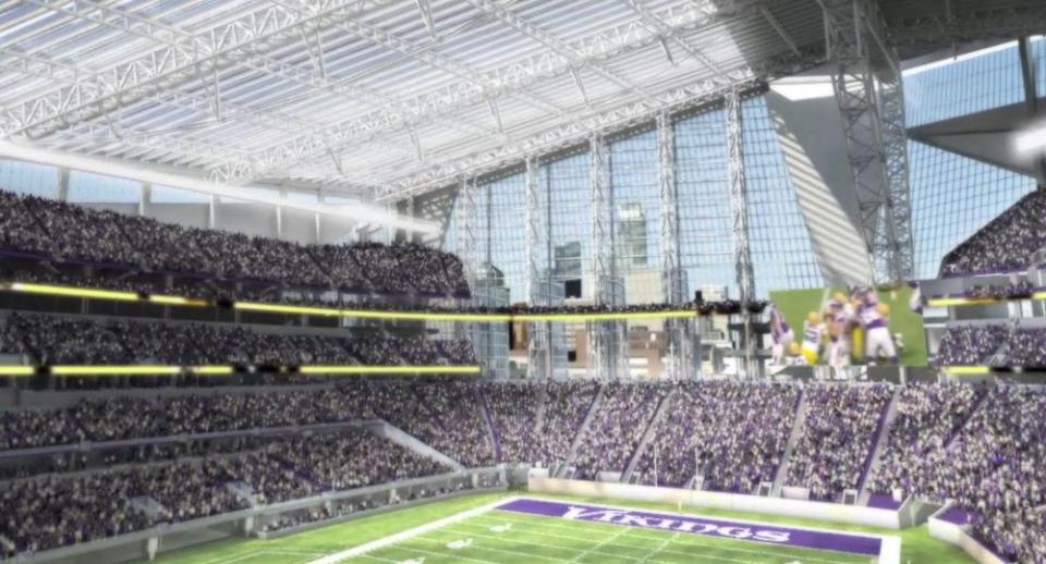 US Bank Stadium Information, Renderings and More of a future