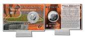 Paul Brown Stadium Silver Coin Card