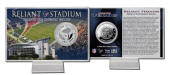 Reliant Stadium Silver Coin Card