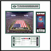 MetLife Stadium New York Jets Inaugural Game Ticket Frame
