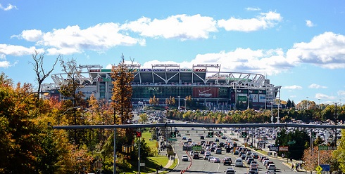 Outside FedEx Field