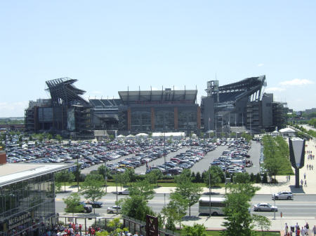 The Eagles played their first game at Lincoln Financial Field against the The Eagles played their first game at Lincoln Financial Field against the