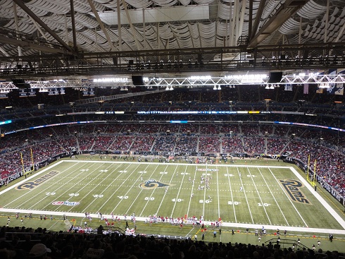 St. Louis Rams at the Edward Jones Dome