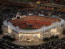 Aerial of Anaheim Stadium in the 1980's.