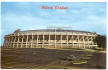 Outside Atlanta Fulton County Stadium in the 1960's.