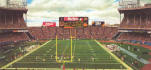 Inside Cleveland Stadium