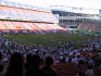 Looking toward the field.