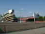 Outside Mile High Stadium.