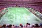 Football at Riverfront Stadium. Picture: Hironori Saito