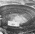 Football at Shea Stadium.