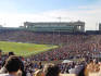 Looking toward the field.