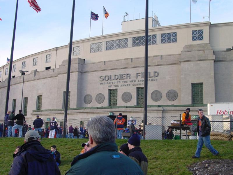 Old Soldier Field History, Photos & More of the former NFL stadium of