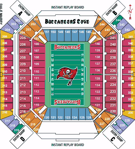 Raymond James Stadium Seating Chart Suites