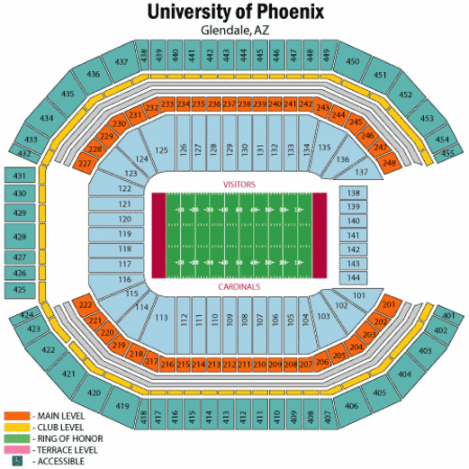 University Of Houston Stadium Seating Chart