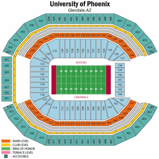 Patriots Seating Chart With Rows