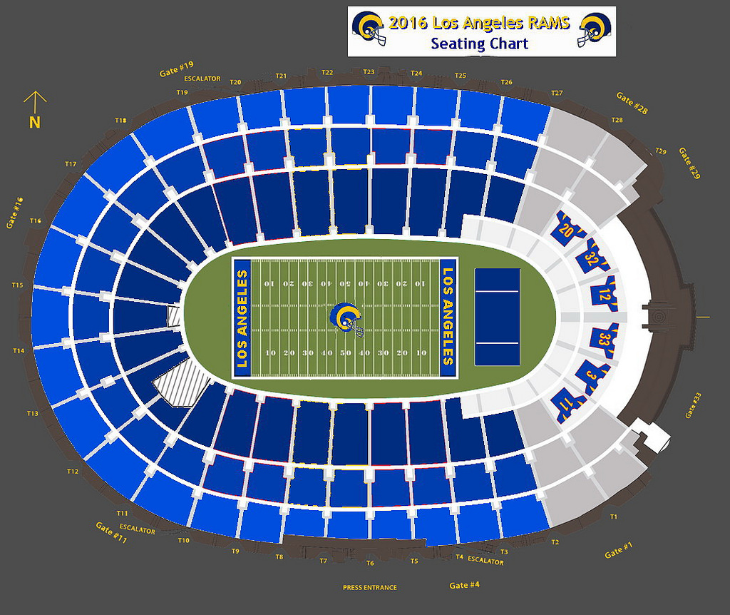 Chicago Bears Football Stadium Seating Chart