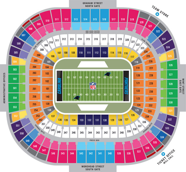 Giants Football Seating Chart