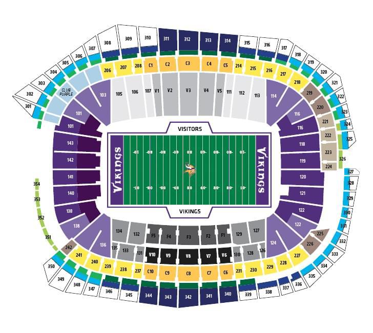 Air Force Falcons Seating Chart With Rows