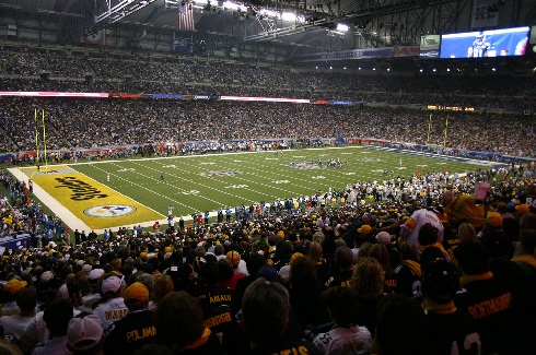 Ford Field - History, Photos & More of the site of Super Bowl XL