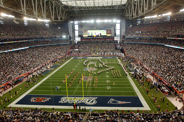 Super Bowl Stadiums, Stadiums of Pro Football