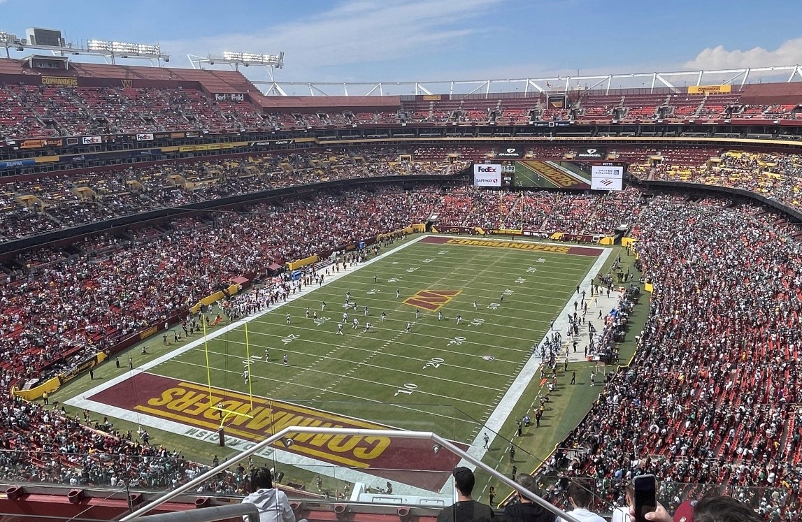 Fedex Field Washington Football Team Stadium Stadiums Of Pro