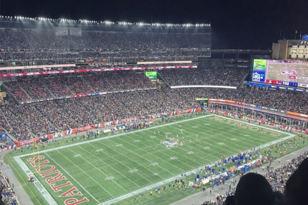Gillette Stadium, home of the New England Patriots