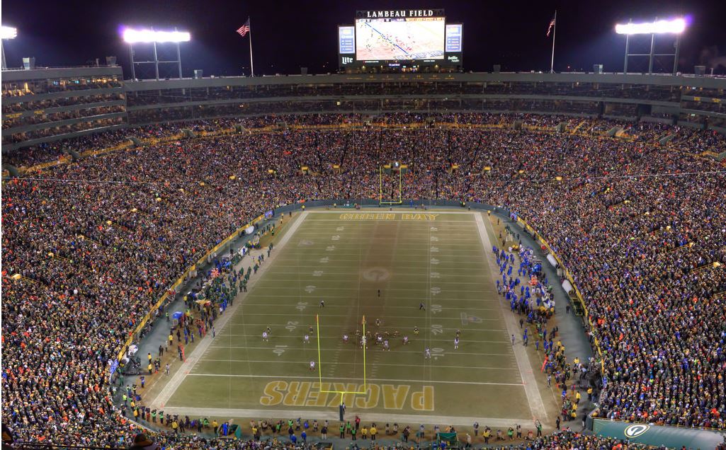 Lambeau Seating Chart View