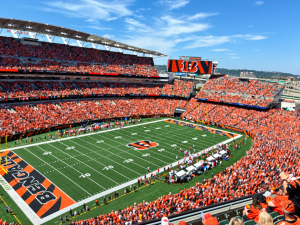 Paycor Stadium, home of the Cincinnati Bengals