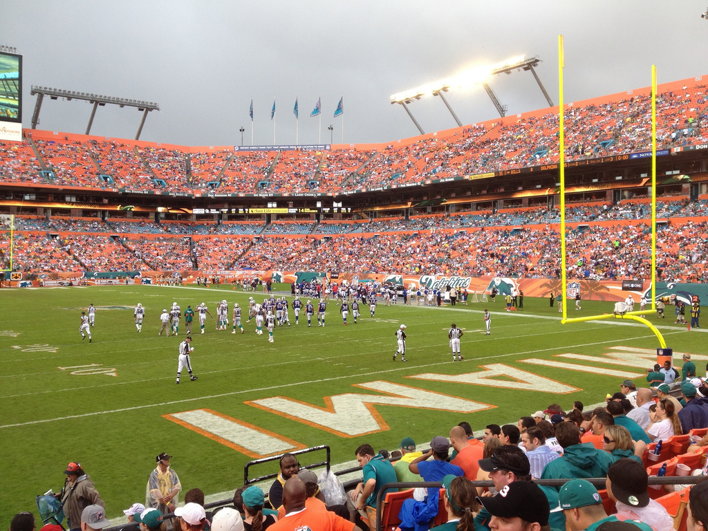 Hard Rock Stadium, Miami Dolphins football stadium - Stadiums of Pro Football