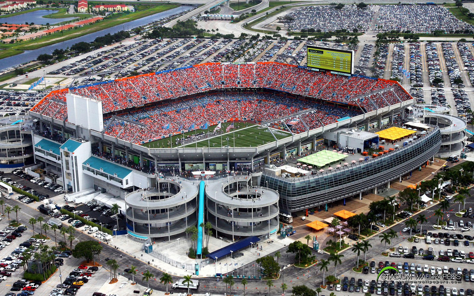 Hard Rock Stadium, Miami Dolphins football stadium - Stadiums of Pro Football