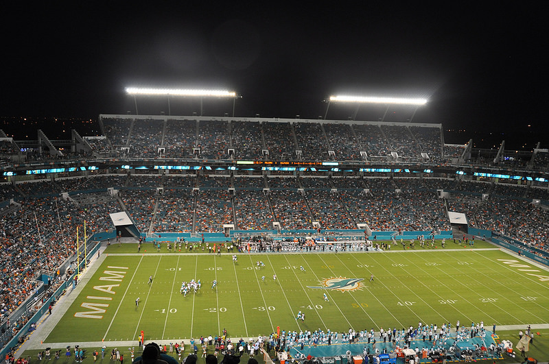 hard rock stadium, miami dolphins football stadium