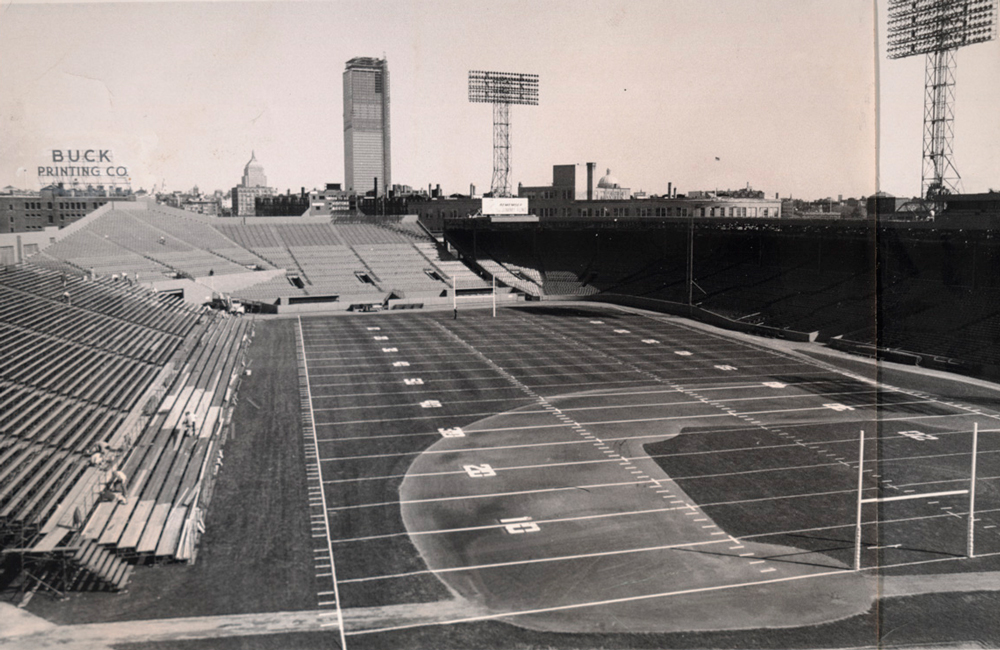 Fenway Park History Photos More Of The Former Nfl Stadium Of The Boston Redskins Yanks Patriots