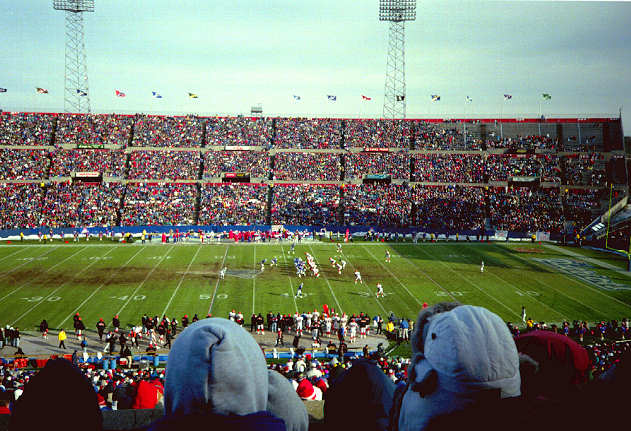 Foxboro Stadium, former home of the New England Patriots