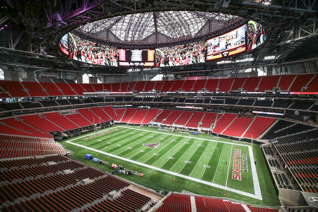 Mercedes Benz Stadium Atlanta Falcons Football Stadium Stadiums Of 