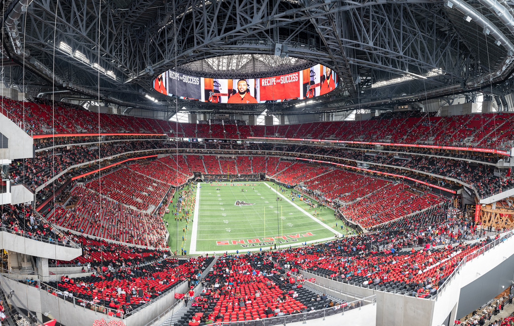 MercedesBenz Stadium, Atlanta Falcons football stadium
