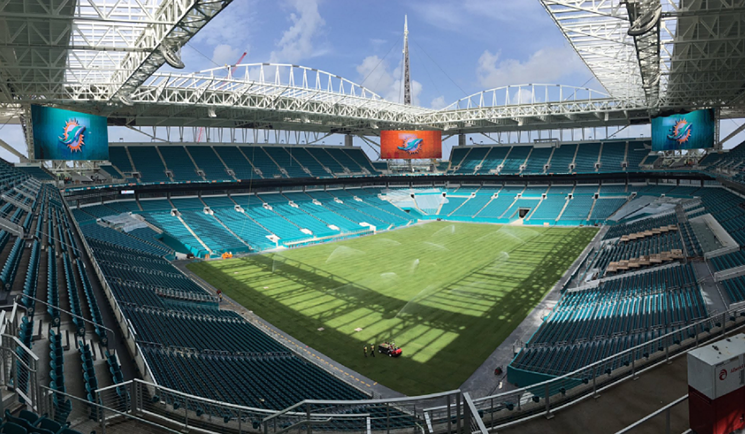 tour miami dolphins stadium