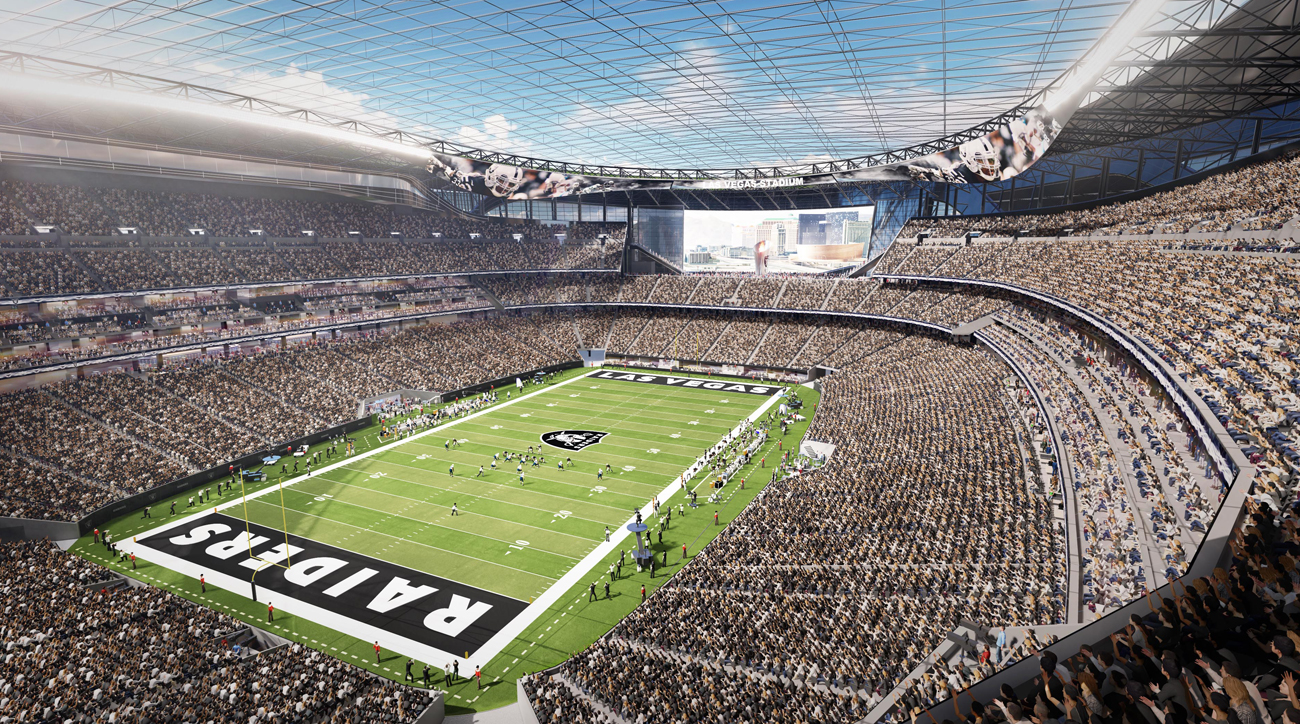 Las Vegas Raiders Virtual Seating Chart