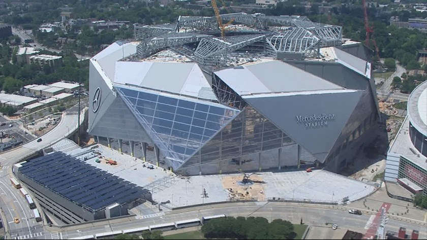 Mercedes Benz Stadium Atlanta Falcons